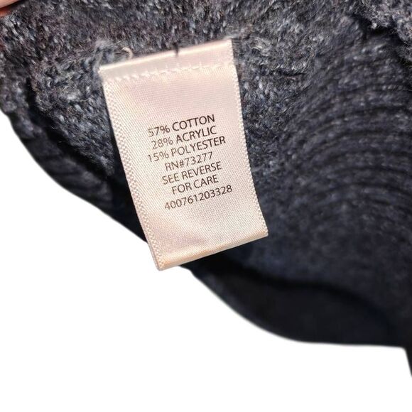 Croft & Barrow Turtle Neck Long Sleeve Sweater - Picture 4 of 5